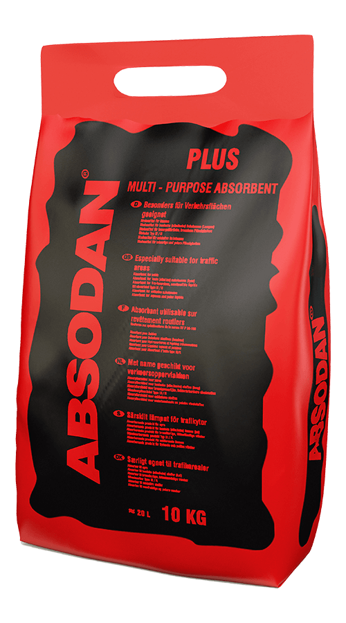 ABSODAN PLUS Ölbindemittel Ölbinder 10 & 20 kg rot